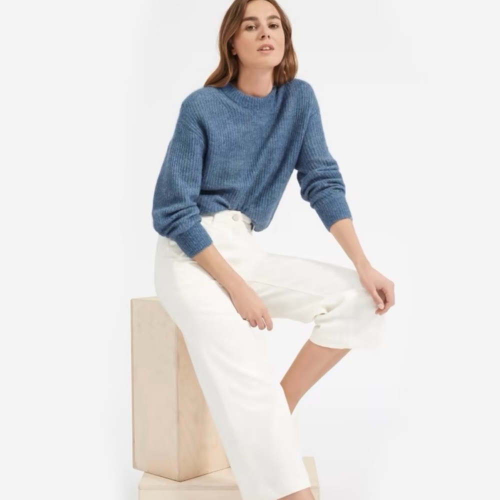 Everlane The Alpaca Crew, Blue